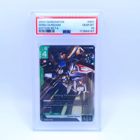 Wing Gundam ST02-001 Beta - PSA 10