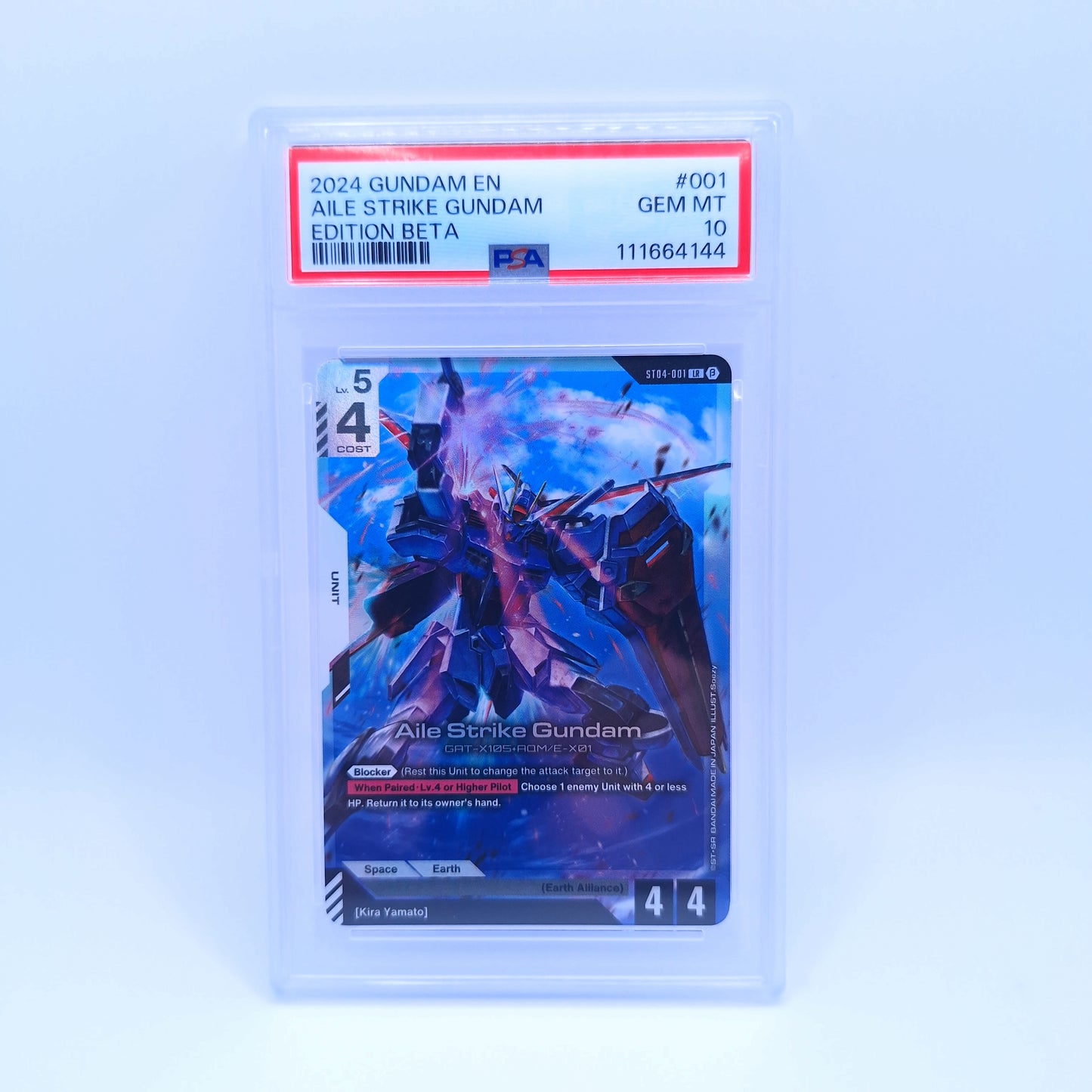 Aile Strike Gundam ST04-001 Beta - PSA 10