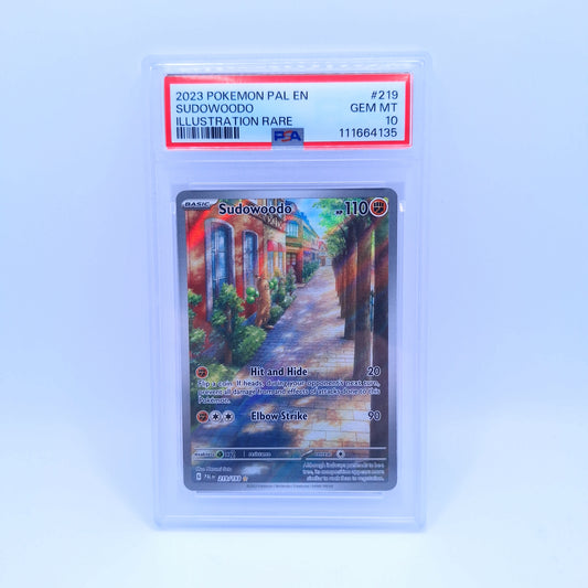 Sudowoodo #219 Paldea Evolved - PSA 10