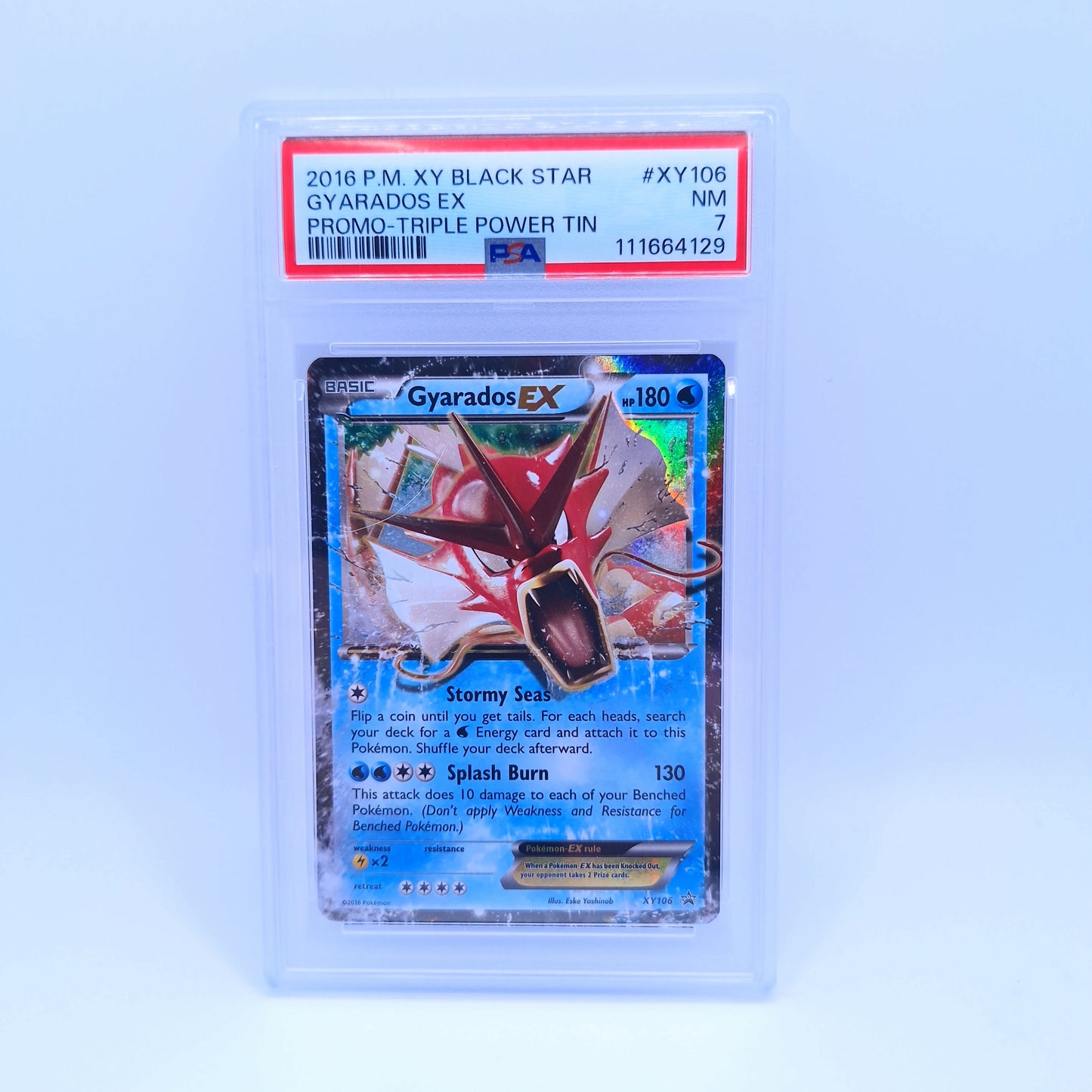 Gyarados EX #XY106 Promo - PSA 7