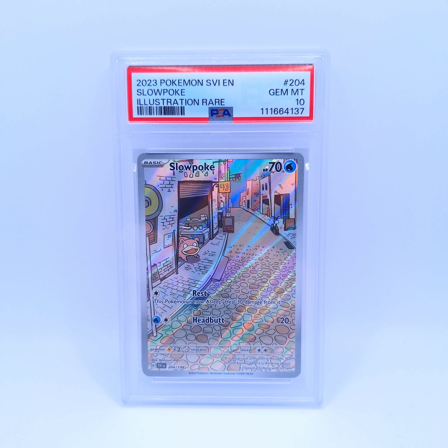 Slowpoke #204 Scarlet Violet Base - PSA 10