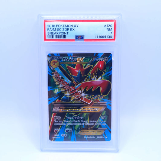M Scizor EX #120 Breakpoint - PSA 7
