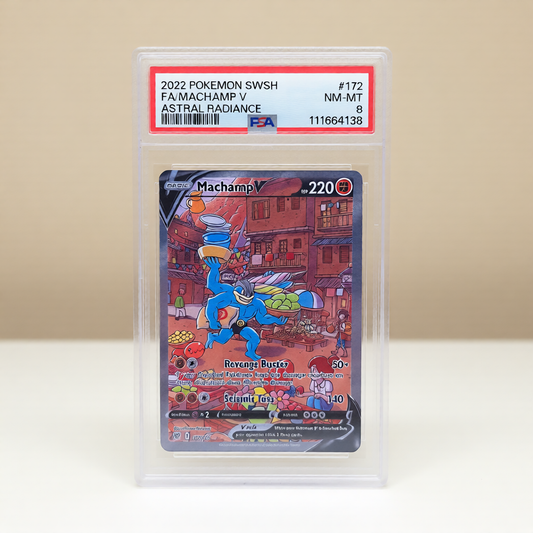 Machamp V #172 Astral Radiance - PSA 8
